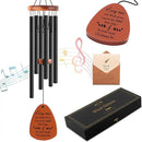 Sympathy Wind Chimes, Memorial Wind Chimes for Loss of Loved One, Sympathy/Memorial/Bereavement/Condolence Funeral Gifts in Memory of a Loved One Mother Father, 30" Wooden by CozyNest Decor
