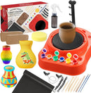 Insnug Pottery Wheel for Kids - Complete Pottery Kit for Beginners, Upgraded Sculpting Clay Tools, Air Dry Clay & Arts Supplies, Mini Pottery Wheel Crafts Kits for Kids Girls Boys Ages 8-12 by TinyTreasures Baby Boutique
