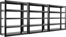 REIBII Storage Shelves Heavy Duty Garage Shelving 72" Adjustable Metal Shelves for Storage 5 Tier Garage Shelf Heavy Duty 2500LBS Basement Kitchen Pantry Shelf, 3 Pack by GreenHaven Gardens
