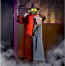 Haunted Hill Farm Life-Size Animatronic Coatrack Monster by Tekky Halloween Decoration with Motion-Activated Sounds by CozyNest Decor