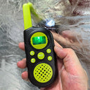 Walkie talkies for Kids, Kids walkie talkies 2 pcs, Toddler walkie talkies, Long Range walkie Talkie with Clear intercom Sound, 22 Channels with Backlit LCD Flashlight, for Outside, Camping, Hiking by TinyTreasures Baby Boutique
