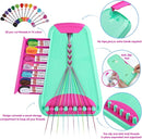 Arts and Crafts for Kids Ages 8-12,Friendship Bracelet Making Kit for Girl,Kids Jewelry Making Kit with 28 Pre-Cut Threads,Christmas Birthday Gifts for Ages 6 7 8 9 10 11 12 Year Old Green Rose by TinyTreasures Baby Boutique