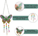 Bingcute Diamond Art Painting Suncatchers, 4 pcs Sun Catchers Diamond Art Painting Kits for Kids DIY Crafts for Adults Hummingbird Prism Crystal Suncatchers Wind Chime Windows Garden Decorations by GreenHaven Gardens