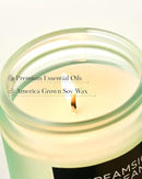 M&SENSE Orange Creamsicle Scented Candle, 7.05oz 50 Hours Slow Burning Non Toxic Natural Soy Wax 2 Wick Candle for Home Scented, Long Lasting Home Fragrance Gifts for Housewarming & Anniversry by CozyNest Decor
