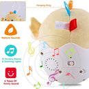 Baby Toys 0-6-12 Months, Chick Musical Plush Cute Stuffed Animal Infant Tummy Toys with Light & Sounds, Roly-Poly Sensory Toy Birthday Easter Egg Gift for Newborn Boys & Girls by TinyTreasures Baby Boutique