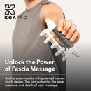 KOAPRO Facia Blaster Fascia Massage Tool for Myofascial Release - Manual Trigger Point and Deep Tissue Sore Muscle Relief, Holistic Fascia Health, Cellulite Massager Tool for Legs, Neck, Back and more by CozyNest Decor