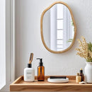 Irregular Mirror for Bathroom Vanity & Wall Decor - Asymmetrical Wall Mirror by CozyNest Decor