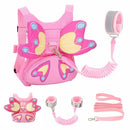 Toddlers Leash + Anti Lost Wrist Link Child Kids Safety Harness Kids Walking Wristband Assistant Strap Belt for Girl Pink Christmas Gift (PINK2) by TinyTreasures Baby Boutique