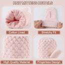 Baby Knit Mittens Toddler Boys Girls Gloves Winter Infant Newborn No Scratch Mitten 0-3 Years by TinyTreasures Baby Boutique