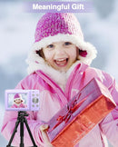 Digital Camera, Kids Camera FHD 1080P Point and Shoot Camera with 16X Zoom Anti Shake, Small Compact Camera for Teen Starter Children Kid Student Girl Boy(Purple) by TinyTreasures Baby Boutique