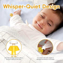 Baby Nail Trimmer Electric, 6 in 1 Baby Nail File Clippers Infant Grooming Kit Manicure Set for Toddler or Adults, Yellow by TinyTreasures Baby Boutique