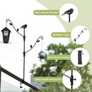 Deck Bird Feeder with Multi-Hooks and Adjustable Branches for Porch by GreenHaven Gardens