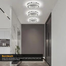 Buccleuch Modern Crystal Chandelier LED Flush Mount Pendant Lighting Mini Ceiling Light Fixture for Living Room Bedroom Hallway Staircase Bar Kitchen by CozyNest Decor