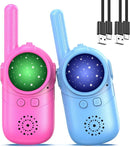 Walkie Talkies for Kids Rechargeable, 3 4 5 Year Old Boy Girl Gifts, 2 Pack Birthday Gifts for 3 4 5 6 7 8 Year Old Boys, Toddler Toys for Indoor Outdoor Games by TinyTreasures Baby Boutique