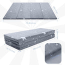 MeMoreCool Kids Floor Mattress Large 6x4 FT, Thicken Foam Futon Mattress for Playroom, Foldable Crawling Mat for Children’s Play Area by TinyTreasures Baby Boutique