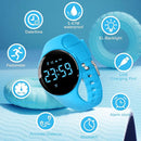 Kids Watches for Girls Boys Digital Sport Watch with Step Counter Pedometer Vibration Alarm Clock, No App Waterproof Fitness Tracker Kids Watch Boys Girls Teens Students Ages 5-16 by TinyTreasures Baby Boutique