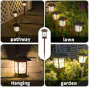 Solar Pathway Lights Outdoor Waterproof IP65, Solar Lights Outdoor with Hook 6PK, Upgraded 1000mAH Battery, Up to 12Hrs, Auto On/Off, Garden Lights Decor for Yard, Driveway, Walkway (LED) by GreenHaven Gardens