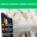 Humble Crew Supersized Toy Storage Organizer with 16 Removable Bins, Black/White – Large Toy Storage for Toddlers Ideal for Kids' Rooms, Playrooms, and Nurseries - Modern Toy Bins for Kids by CozyNest Decor