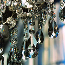 1ft 8pcs Teardrop Crystals Garland, Hanging Chandelier Crystals Prism Beads Chain for Wedding Home Decoration Clear GOLDENHAITAI by GreenHaven Gardens