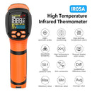 MESTEK Infrared Thermometer Temperature Gun -40℉~2912℉, High Temp Thermometer with Thermocouple Probe, Non-contact Digital Laser Thermometer Gun 50:1 Pyrometer for Industrial HVAC Forge Metal Smelting by TinyTreasures Baby Boutique