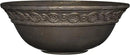 Classic Home and Garden Indoor/Outdoor Round Corinthian Resin Flower Pot Planter Bowl, Bronze, 12" by GreenHaven Gardens
