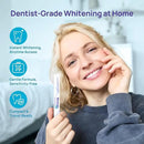 WhiteBite Pro Teeth Whitening Pens for Sensitive Teeth – 4 Pens Total (1 Blue Gel Pen for Sensitivity Relief), 35% Carbamide Peroxide Gel, Fast Whitening Results, Enamel-Safe, Travel-Friendly by CozyNest Decor