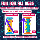 Challenge Your Mind with Tic Tac Totem: 3D Tic Tac Toe Travel Game & Brain Game for Strategy Enthusiasts, Ages 6+ (4X4) by TinyTreasures Baby Boutique