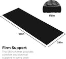 Hello Fit 10-Pack Yoga Mat, 68" x 24" Non Slip Exercise Mat, 4mm Thick Gym Mat for Fitness and Stretching, Bulk Non Toxic Yoga Mats for Schools and Studios by TinyTreasures Baby Boutique
