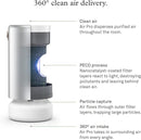 Molekule Air Pro Air Purifier - Purifies Rooms Up to 1000 Sq Ft with High Foot Traffic - FDA Cleared for Destruction of Viruses, Bacteria & Mold - Silver by TinyTreasures Baby Boutique