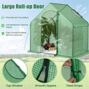 71x40x66 Walk-in Mini Greenhouse Kit for Outdoors with Durable Greenhouse Plastic Cover, 4-Tier Small Green Houses for Outside Gardening & Plant Protection, Portable Indoor Green House by GreenHaven Gardens