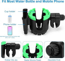 Accmor Stroller Cup Holder with Phone Holder, Universal Cup Holder, Bike Cup Holder, 360° Rotatable Large Caliber Drinks Holder for Stroller, Bike, Wheelchair, Walker by TinyTreasures Baby Boutique