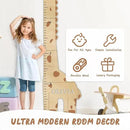 Personalized Name Kids Growth Chart for Wall, Cute Giraffe Wooden Growth Chart Kids Height Chart, Wall Measurement for Kids, Height Chart for Wall, Growth Ruler for Children by CozyNest Decor
