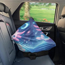 Binienty Axolotl Infants Carseat Canopies for Women, Dolphin Animal Print Nursing Breastfeeding Cover Stretchable for Stroller/Shopping Cart by TinyTreasures Baby Boutique