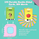 Alphabet Flash Cards, 384 Sight Words Talking Flash Cards, ABC Learning Toys for Kids,Pocket Speech for Toddlers Learning Alphabet Toys, Autism Sensory Toys, Birthday Gifts for Age 1 2 3 4 5 Year Olds by TinyTreasures Baby Boutique