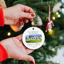 Personalized First Christmas in Our New Home Ornament 2025, New House Address Christmas Ornaments, Housewarming Gift for New Homeowners, Couples, or Family by TinyTreasures Baby Boutique