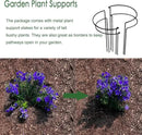FORTUNO 2 Pcs 17" Tall 4 Ft Round Raised Garden Bed Box Galvanized Metal Outdoor High Flower Bed Steel Patio Ground Planter for Planting Vegetables and Herbs, Silver by GreenHaven Gardens