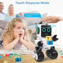 OKK Robot Toy for Kids, Smart RC Robots for Kids with Touch and Sound Control Robotics Intelligent Programmable, Robot Toy with Walking Dancing Singing Talking Transfering Items for Boys Girls (White) by TinyTreasures Baby Boutique