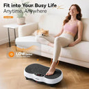 Vibration Plate Exercise Machine - 300 lbs Weight Capacity, 120 Speed Levels, 9 Workout Modes for Home Fitness, Muscle Toning & Weight Loss by CozyNest Decor