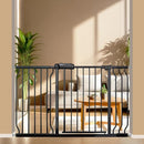 Baby Gates Extra Wide 48-53 Inch Large Baby Gate for Stairs Tension Pet Dog Gates Indoor for Doorways No Drilling Pressure Mounted Pet Gates for Kids by TinyTreasures Baby Boutique
