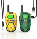 Walkie Talkies for Kids Rechargeable, Long Range 2 Way Radio, Outdoor Camping Games Toy Birthday Xmas Gift for Boys Age 7-12, 2 Pack by TinyTreasures Baby Boutique