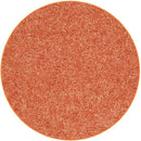 KOECKRITZ Soft and Colorful Kids Classroom Area Rugs (Passes Flammability Pill Test) Many Sizes and Bright Colors to Select from (9' Round, Tangerine) by CozyNest Decor