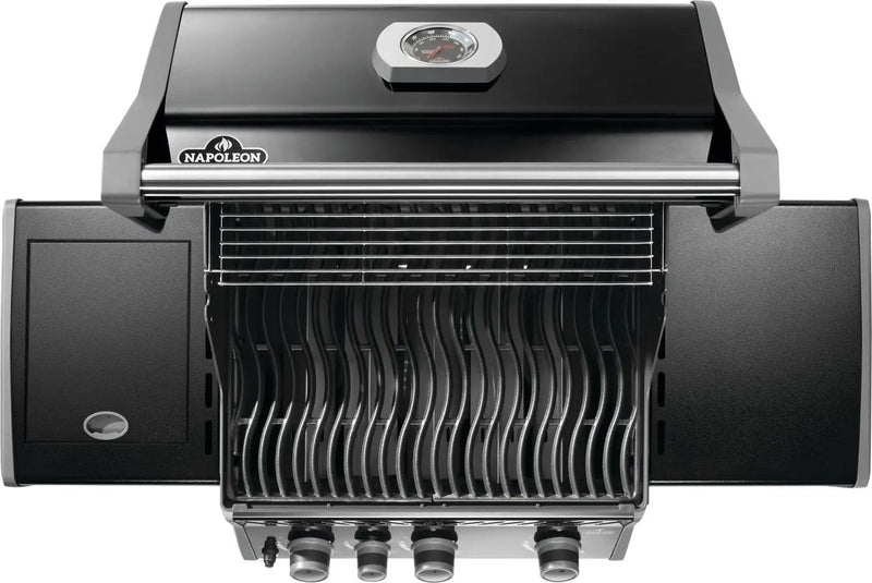 Napoleon Rogue 425 Natural Gas Grill with Range Side Burner, Black, 3 Stainless Steel Main Burners, Durable Outdoor Cooking, photo 4 of 6