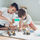 Space Exploration Shuttle Toys for Boys, STEM Aerospace Building Kit Toy with Rocket, Space Shuttle, Moon Buggy and Satellite, Best Gifts for 6, 7, 8, 9, 10+ Year Old Boys (415 PCS) by TinyTreasures Baby Boutique