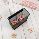 4.5'' × 2.2'' × 3.5'' Magnetic Basket for Whiteboard Black Magnetic Basket for fridge, Magnetic Locker Organizer Holder with 4 Strong Magnets, Magnetic Holder for Refrigerator Locker, by CozyNest Decor