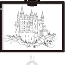 Diamond Painting Light Pad A3, LED Light Box Tracer w/Magnetic Clip & Pen Holder, 3 Level Brightness USB Power Dimmable Brightness Artcraft Tracing Light Pad for Drawing Sketching Diamond Painting by TinyTreasures Baby Boutique
