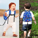 Accmor Toddler Backpack with Leash, Cute Kids Backpacks with Anti Lost Wrist Link, Mini Baby Backpack Leash Walking Harness for Outdoor Travel, Small Excavator Backpack Tether Protector for Boys by TinyTreasures Baby Boutique