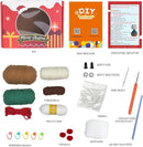 Wizardi Amigurumi DIY Crochet Kit - Christmas F07N8-M110 by TinyTreasures Baby Boutique