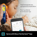 Braun ThermoScan 7+ Connect Digital Ear Thermometer - Family Care App Compatible, Age Precision Technology, Color-Coded Display, No. 1 Brand Recommended by Pediatricians by TinyTreasures Baby Boutique