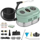 Steam Cleaner, Handheld 2500W Pressurized Heating Steamer for Cleaning,Multi-Purpose Steamer for Home Use with Water Tank, Steam Cleaner for Dirt, Grease,Grout,Tile, Floor,Couch,Car,Green by TinyTreasures Baby Boutique