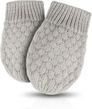 Baby Knit Mittens Toddler Boys Girls Gloves Winter Infant Newborn No Scratch Mitten 0-3 Years by TinyTreasures Baby Boutique